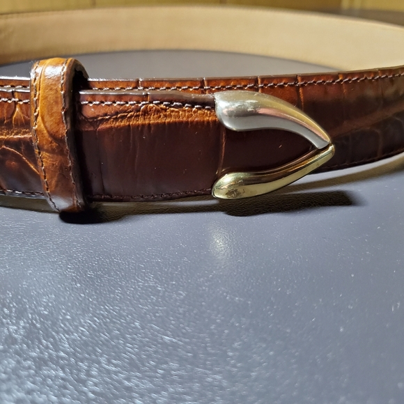 Brighton Leather Heart Belt Size S/28 - Picture 3 of 9